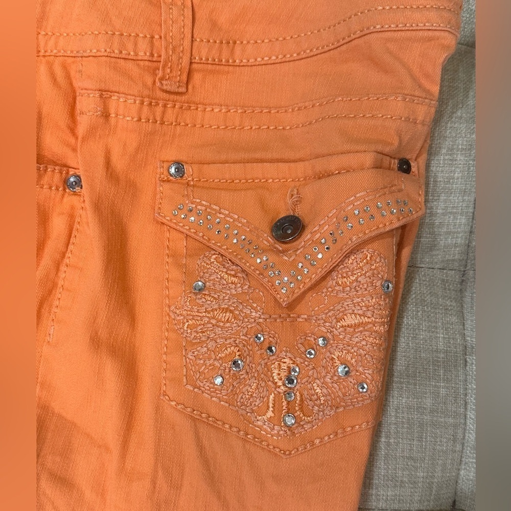 Nine West Women’s Size 12 Annette Capris - Coral/Orange - Good Used Condition - Picture 7 of 10